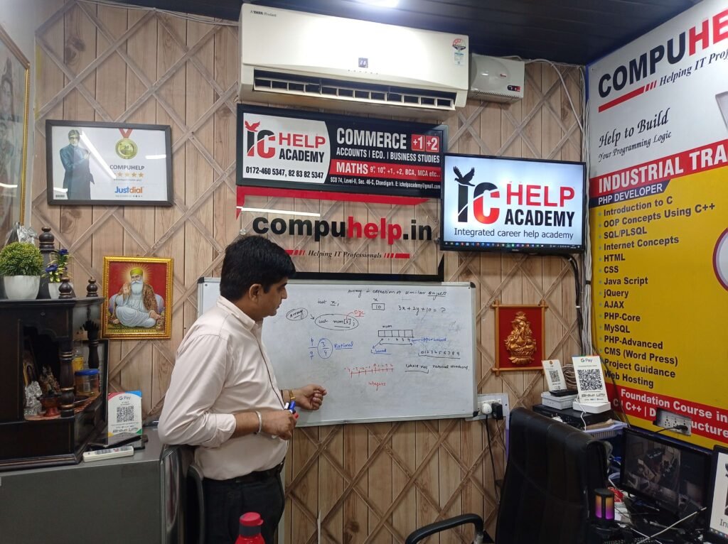 IC Help Academy student